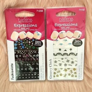 Brand New NAILENE EXPRESSIONS NAIL ART-2CT